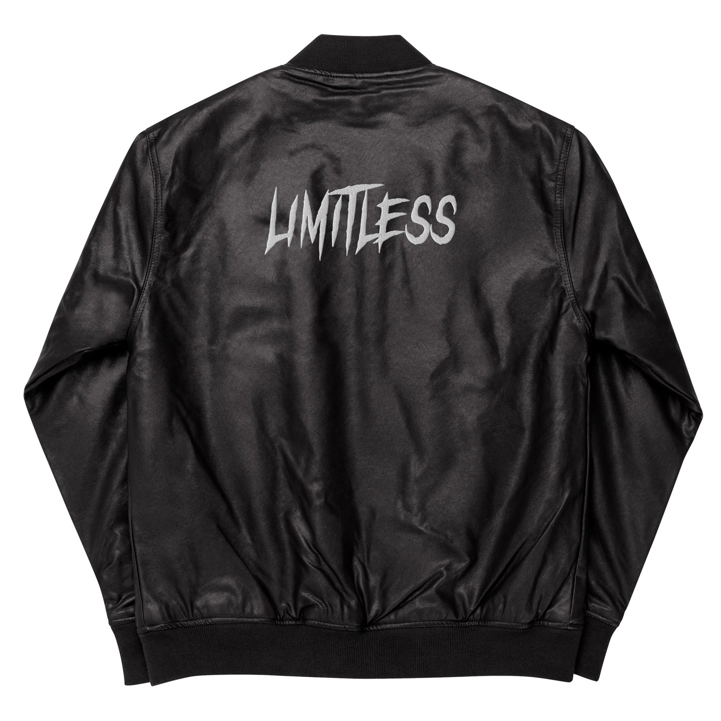 Limitless Leather Bomber Jacket