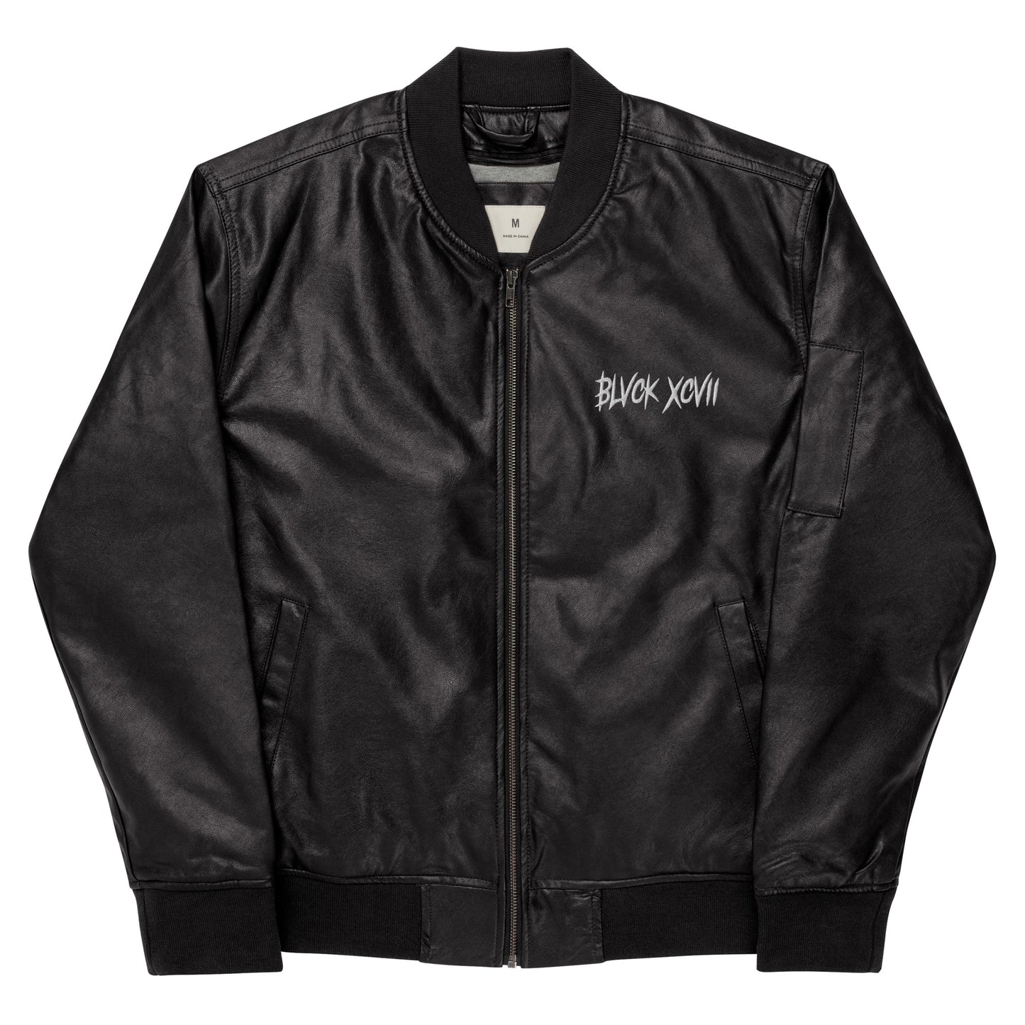 Limitless Leather Bomber Jacket